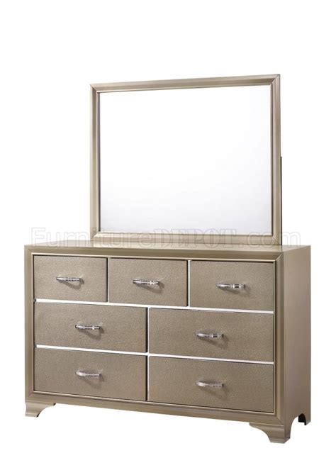 Free shipping on orders over $35. Beaumont Bedroom 5Pc Set 205291 in Champagne Golden ...