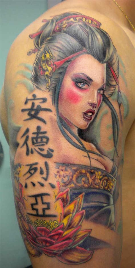 Maybe you would like to learn more about one of these? 30 Stunning Japanese Geisha Tattoos Ideas