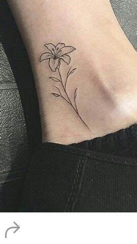 2.3 simple lily of the valley tattoos. Lily Flowers | Small lily tattoo, Jasmine tattoo, Lily ...