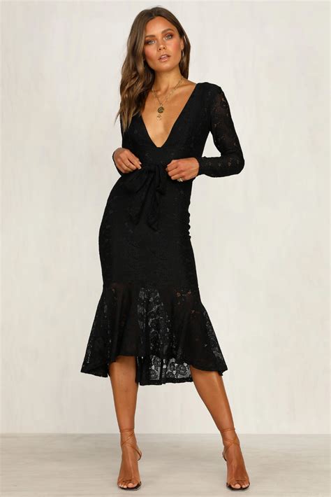 Maybe you would like to learn more about one of these? Nothing To Hide Dress in 2020 | Dresses, Black lace fabric ...