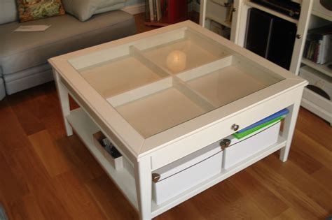 Ikea coffee table with drawer which opens from both sides. Fancy Ikea Coffee Table Cubby Holes and ikea coffee table ...