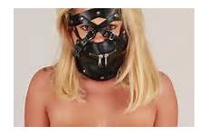 muzzle fetish smutty leather harness muzzled