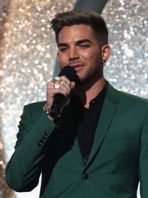 See more ideas about adam lambert, adams, american idol. Adam Lambert Dresses Up & Shows Off Bleached Blonde Hair ...