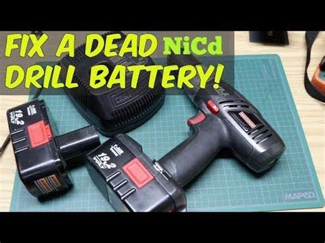 They won't charge, but you can fix them with this easy quick tip. How To Revive a NiCd Drill Battery That Won't Charge ...