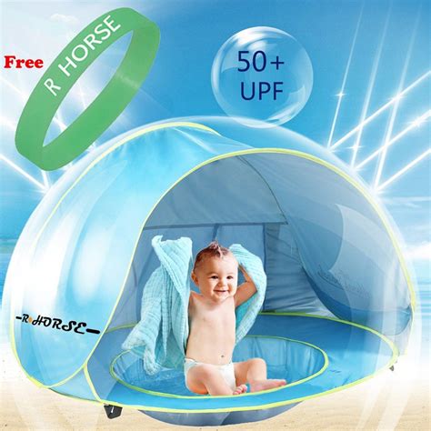 Maybe you would like to learn more about one of these? Baby Pool Tent R • HORSE Baby Beach Tent with Pool and ...