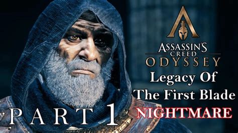 Supporting blog of the game is over gaming youtube channel ! Assassin's Creed Odyssey Legacy Of The First Blade Walkthrough Part 1 - ... | Assassins creed ...