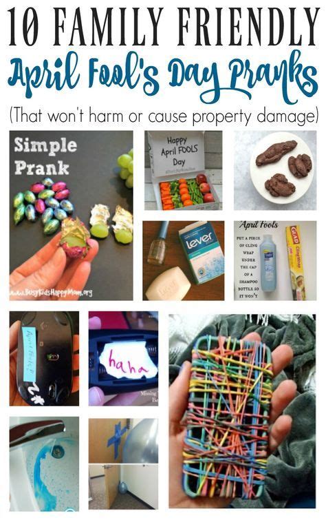 Maybe not a good prank for call your younger sister susie and insist that is her real name. 10 Family Friendly April Fool's Day Pranks - Fun with the ...