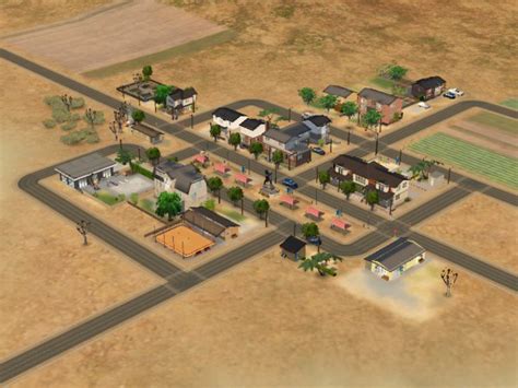 Sim data comes in many types: Mod The Sims - Baskerville -- Neighbourhood complete with lots