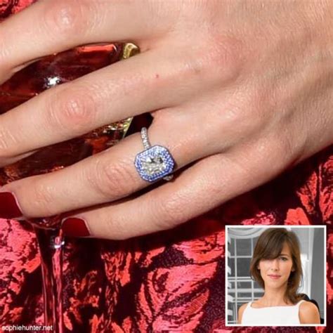 Shailene woodley confirmed her engagement to aaron rodgers during an appearance on 'the tonight show' on monday, february 22 — watch although the divergent actress, 29, didn't show too much of her left hand during the zoom interview, she did flash the ring once or twice, showing off a. Pin by Marcia P on BENEDICT | Sophie hunter engagement ring, Wedding bands, Engagement rings