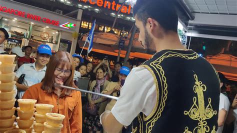 Share để xem không giật lag!!! Kem thổ nhĩ kỳ tại clarke quay(2) - YouTube