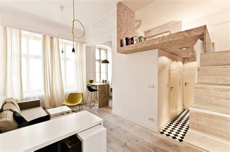 By homyracks posted on october 10, 2020. Small Apartment Incorporates Mezzanine Bedroom To Maximize ...