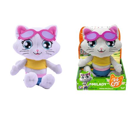 44 gatti) is an italian animated children's television series created by iginio straffi. 44 CATS MUSICAL PLUSH MILADY - 44 Cats - Cuddly toys ...