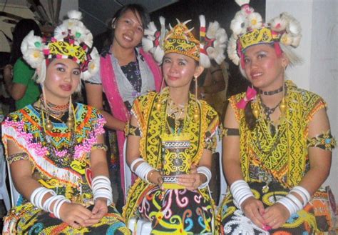 Orang ulu traditional costumes & accessories. Orang Ulu Tribes, Sibu, Sarawak, Borneo, Malaysia includes ...