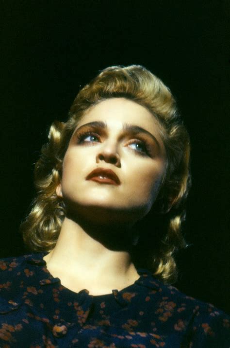 True blue deals with her visions of love, work, dreams as well as disappointments, and was inspired by her then husband sean penn, to whom madonna dedicated the album. Pud Whacker's Madonna Scrapbook: Madonna on the set of ...