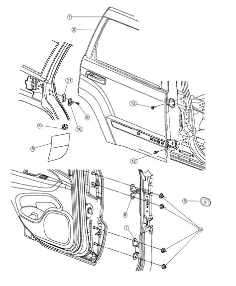 6 wiring splice examples connectors wiring repair the connectors shown in the diagram sheets are when replacing or repairing a wire, it is important. Jeep Grand Cherokee Panel. Rear door outer repair. Left ...