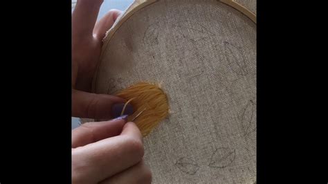Youtube how to embroider hair. Embroidery tutorial - hair - YouTube