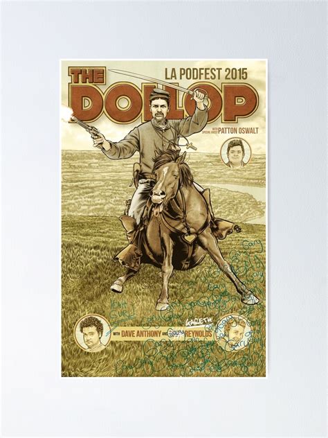 The atmosphere was very chic and modern and the food and drinks were fantastic. "The Dollop - 2015 LA Podfest Poster: Boston Corbett ...