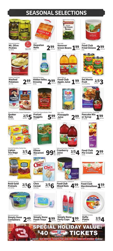This week food city sales ad: Food City Weekly Ad Nov 20 - Nov 28, 2019