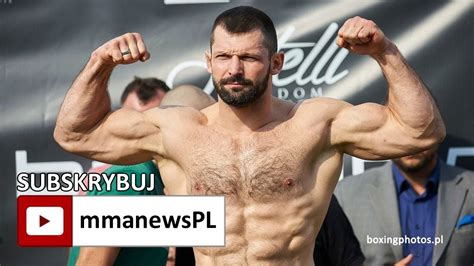 Michał michalski was scheduled to face the undefeated adrian bartosiński in a welterweight bout. Szymon Kołecki prawie 2 kg cięższy od Bobrowskiego na ...