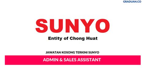 Senarai jawatan kosong terkini (klik sini). Permohonan Jawatan Kosong Sunyo • Portal Kerja Kosong Graduan