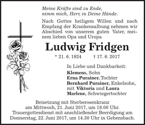 2014 übernahm marcus wöhrl die geschäftsführung eines hotels in berlin. Traueranzeige Familienanzeigen / Todesanzeigen - idowa Markt