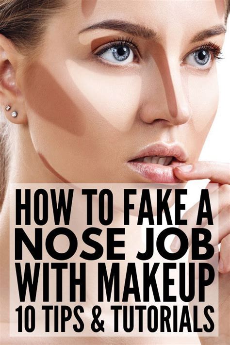 Maybe you would like to learn more about one of these? How to Contour Your Nose: 10 Tips and Products for Every Nose Shape | Nose makeup, Contour ...