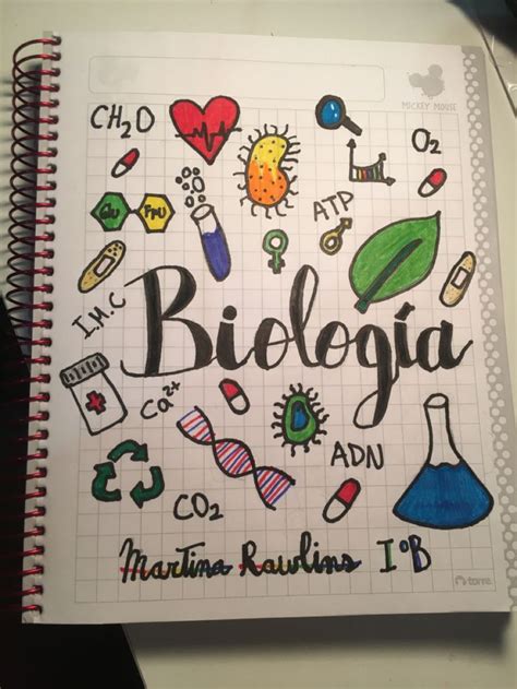 Ver más ideas sobre decorar hojas de cuaderno, hoja de cuaderno, decoracion de cuadernos. Portada cuaderno biología 🧪 in 2020 | Bullet journal, Who ...