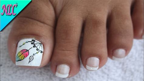 Diseños de uñas para pies fácil. Mandalas Atrapasuenos Faciles Decoracion De Unas - syr69