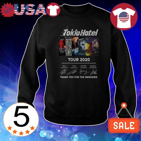 In march 2020, tokio hotel were supposed to embark on an extended tour through latin america. Tokio Hotel Tour 2020 thank you for the memories shirt ...