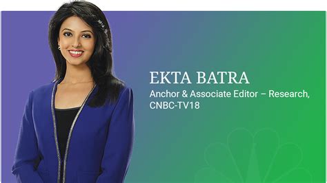 CNBC TV18 Anchors, TV Business News Anchors, Reports ...