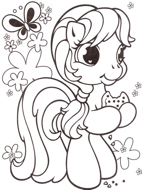 My little pony coloring book pages for kids. my-little-pony-coloring-pages-2 | Coloringpagesforkids ...