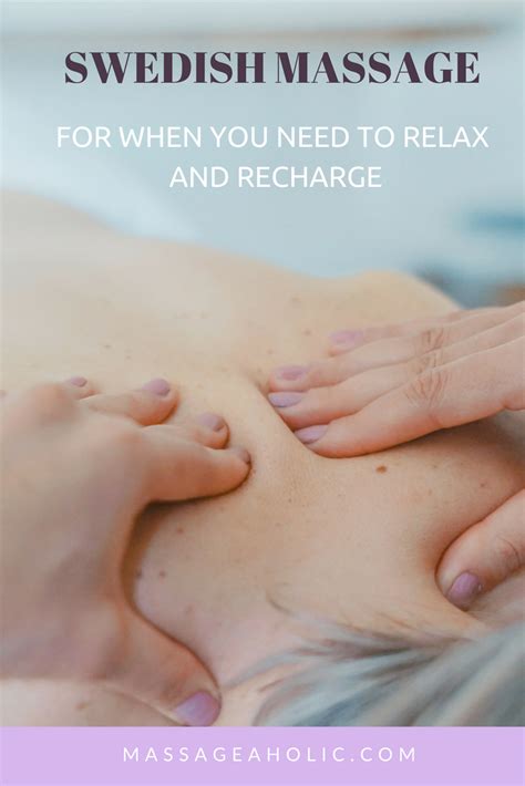 Be the first to answer! Swedish Massage Therapy Benefits: More Relaxation ...