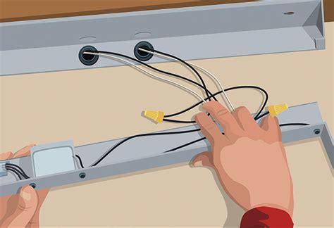 Run electrical cable through walls and across ceilings without tearing them apart. Installing Under-Cabinet Lighting at The Home Depot