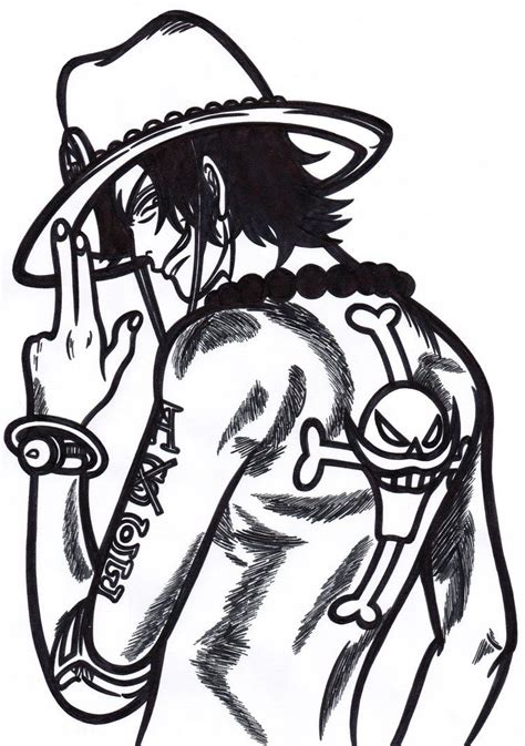 Ruffy hat nur ein ziel: The Fire within Ace - One Piece | One piece zeichnung ...