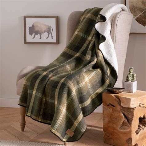 Check spelling or type a new query. Pendleton Plaid Cotton Sherpa Throw Blanket | Wayfair.ca