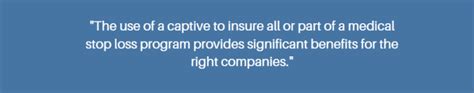 Stop loss captives allow employers to share a layer of predetermined risk among a larger population. Medical Stop Loss Coverage and Captive Insurance | Capstone Associated Services