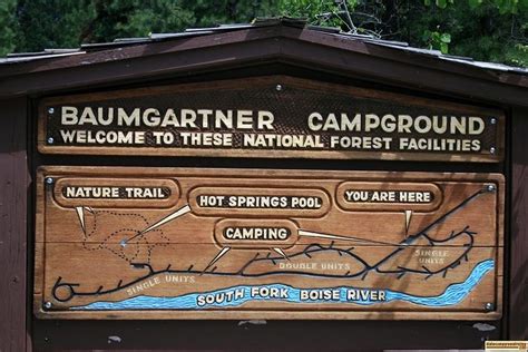 The deluxe hot springs pool is drained, cleaned and refilled each and every morning during the summer season when the campground host is around. Baumgartner Campground Hot Springs