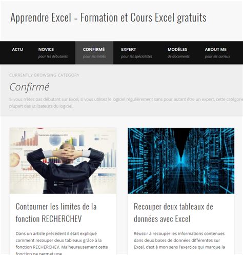 10 sites et tutos Microsoft Excel du débutant à l'expert - BDM