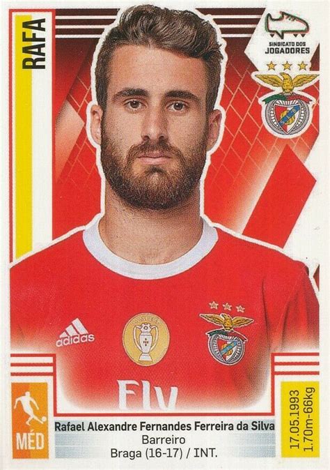 Silva's cross doesn't quite reach ronaldo at 70': 066 Rafa Silva # Portugal Sl.benfica Sticker Panini ...