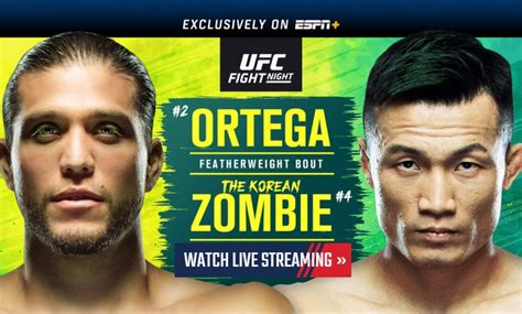 We offer mma streams, ufc 264: UFC Fight Night - Brian Ortega vs Korean Zombie Live ...