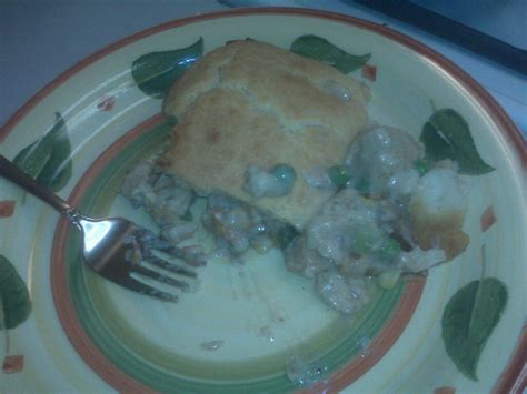 You can make one large chicken pot pie. Impossibly Easy Chicken Pot Pie