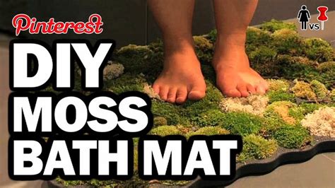 The moss is in a foam frame, which keeps it from spreading out of control however, if you can't wait to own your own moss bath mat, this is the kind of project that you can get creative with and diy. DIY Moss Bath Mat, Corinne VS Pin #28 (With images) | Bath mat diy, Moss bath mats, Bathroom ...