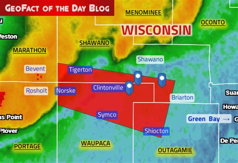 The severe thunderstorm in southeast wisconsin has lost its tornadic signature, but large hail and. GeoFact of the Day: 7/19/2019 Wisconsin Tornado Warning 3