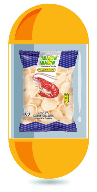 Discover trends and information about miaow miaow food products sdn bhd from u.s. PRAWN CHIPS - Miaow Miaow - Heart Miaowting Taste