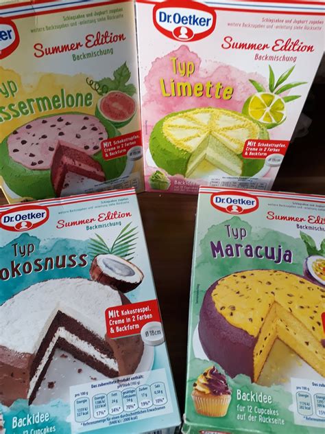 Dr oetker wolke kuchen selber machen. Das kleine Testcafé: Bunter Sommer mit der Dr. Oetker ...