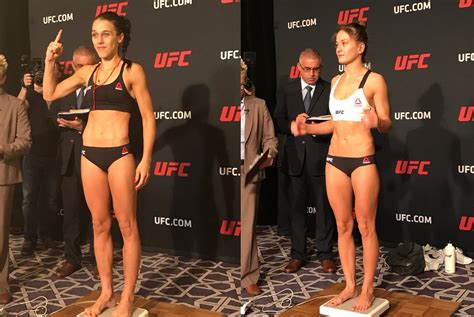 A motivated kowalkiewicz should roll, but those concerns are leaving me with a small play. Joanna Jedrzejczyk vs. Karolina Kowalkiewicz weigh-ins : MMA