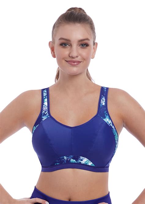 Discover our collection of women's workout crop tops. Epic Ocean Fever Moulded Crop Top Sports Bra | Freya Active