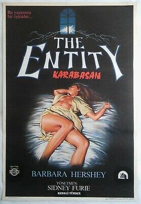 The entity (1983) barbara hershey, ron silver, david lambiosa. The Entity 1982 Barbara Hershey Ron Silver Horror Vintage ...