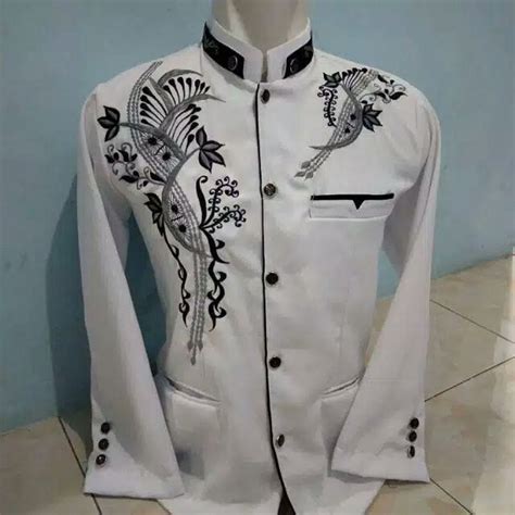 Pola baju cara membuat pola baju wanita dewasa pola dasar baju wanita sangat bermacam macam bentuknya, begitu juga metode yang digunakan. JASKO PUTIH LIS BORDIR PAKAIAN MUSLIM PRIA GLOBAL CENTER ...