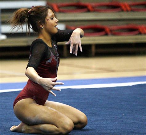 100,000 highly trained gymnastics in brightly coloured costumes perform in perfect unison at the may day stadium, pyongyang, north korea with a backdrop created. ASU Utah gymnastics 1533 | Mike Lagman | Flickr